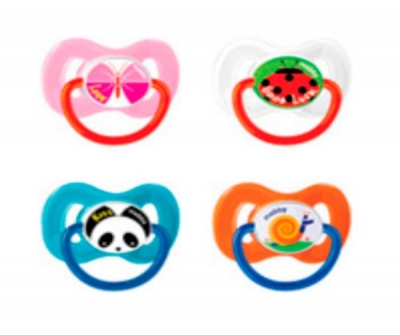 Anatomical pacifier / latex