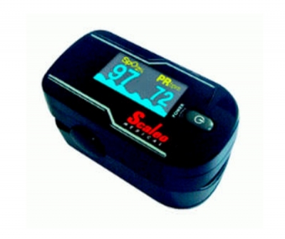 Compact pulse oximeter / fingertip