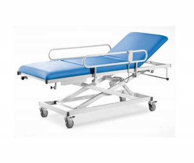 Endoscopy examination table / electric / with adjustable backrest / mobile