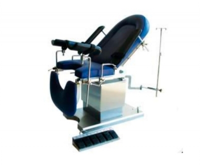 Gynecological examination table / urological / electric / with adjustable backrest
