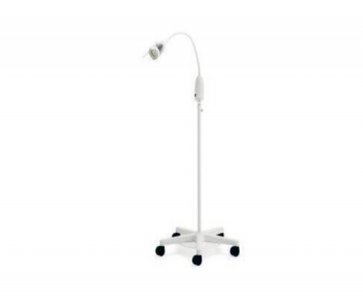 Halogen examination lamp / on casters