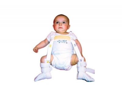 Hip dysplasia orthosis / leg abduction / pediatric