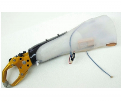 Myo-electric hand prosthesis / hook clamp / adult