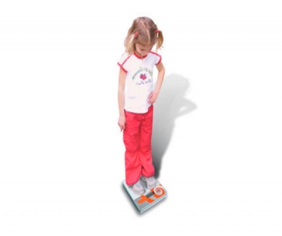 Pediatric patient weighing scales / electronic / digital / with LCD display