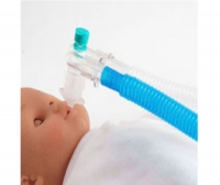 Semi-open anesthesia patient breathing circuit / pediatric