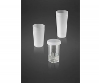 Specimen containers for corpuscle counter