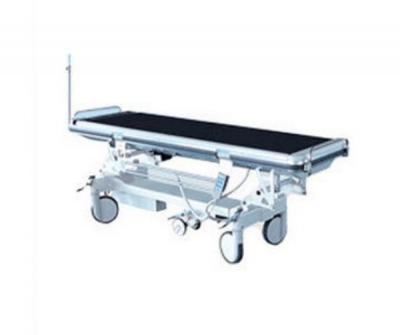 Transfer stretcher trolley / electric / 1-section