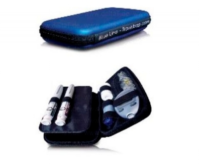 Transport bag / for diabetic kit / pocket