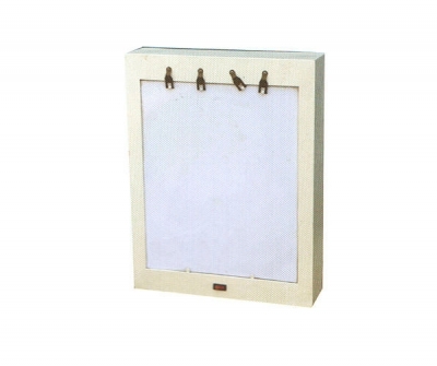 White light X-ray film viewer / 1-section / with switch