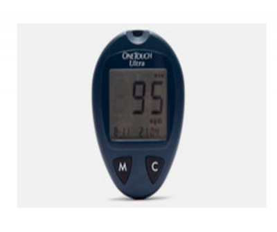 Wireless blood glucose meter